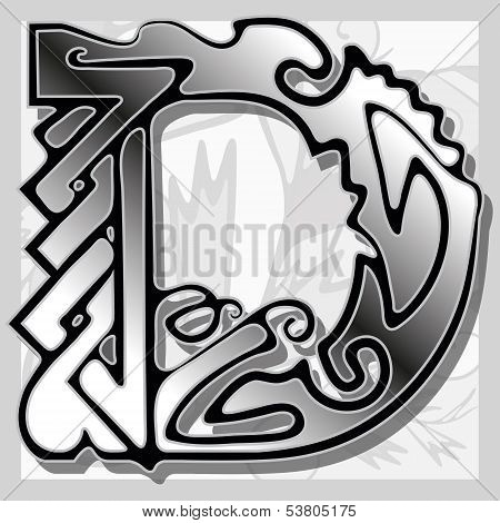 Letter D