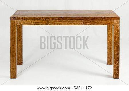 wooden table
