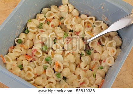 Making Macoroni Salad