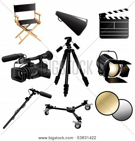 Filming Movie Icons