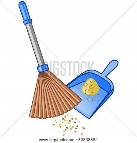 Broom And Dustpan