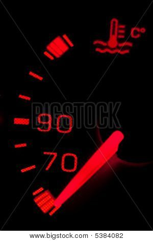Car Neon Dashboard Gauges