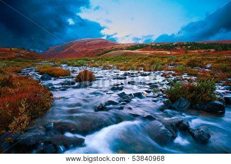Mountain River Tundra