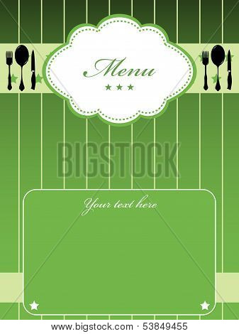 Green menu design