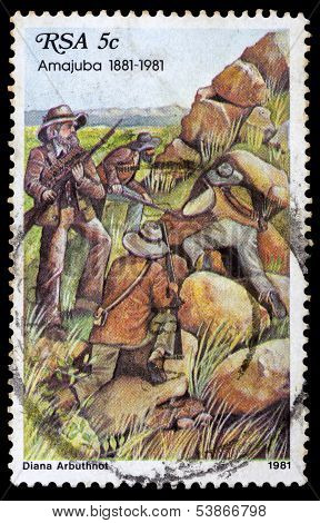 Post Stamp From Republic Of South Africa