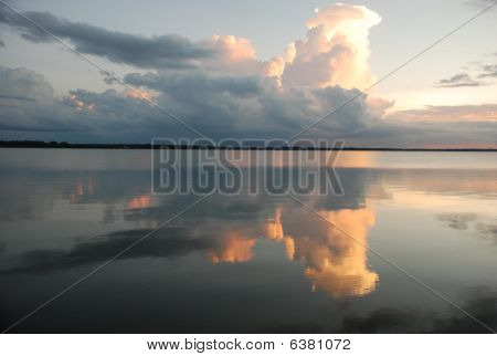 Nuvole al tramonto