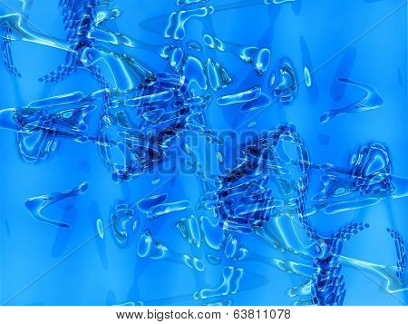 Blue Abstract