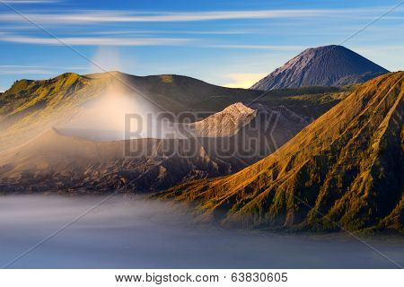 Mt.bromo And Sumeru,java,indonesia
