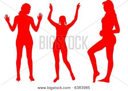 Tre Vector sexy girl