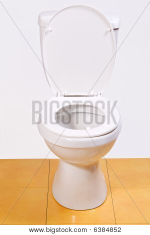 otevřené WC mísa
