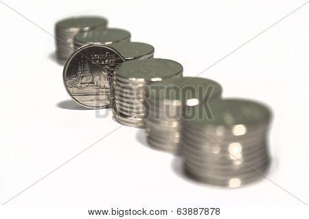 Baht coins