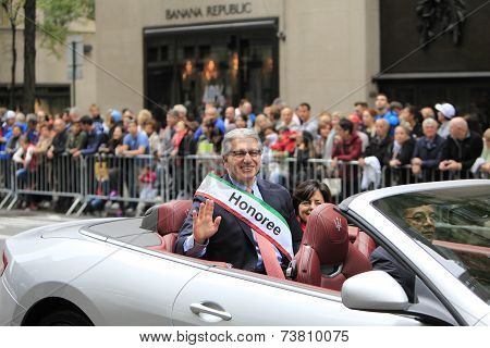Honorary parade grand marshal