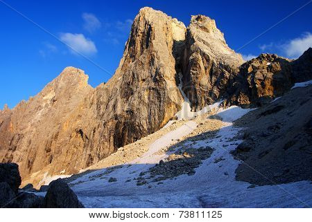 Evening View In Pale Di San Martino