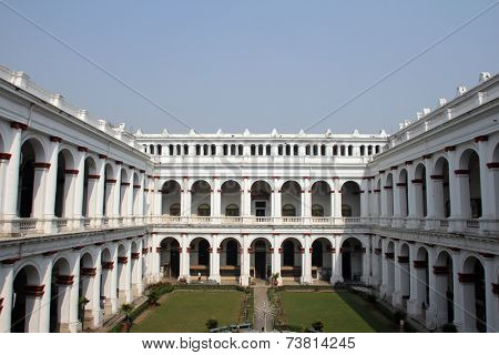 KOLKATA,INDIA - NOV 24: The Indian Museum of Kolkata, India, on Nov 24, 2012. This was founded in 1814 and is the largest museum in India with rare collections of antiques