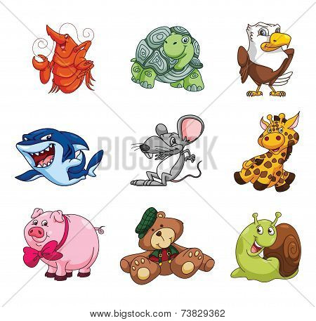 Funny Animal Cartoon Collection
