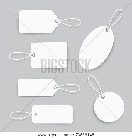 Blank Tags Set Design