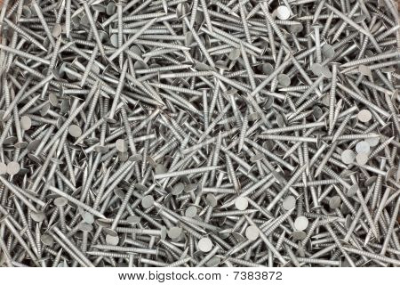 Texture de fond de clous