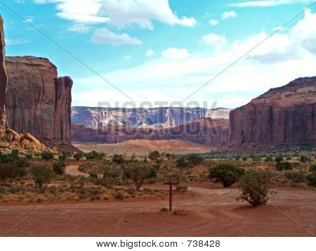 Monument Valley sanatçı görünümü