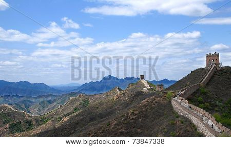 Great Wall In Simatai Mountain