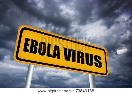 Ebola virus warning sign