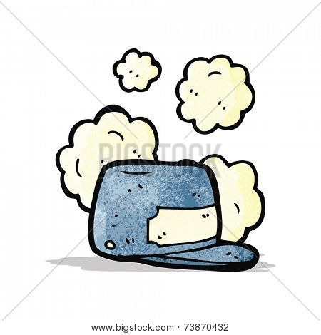 cartoon train driver hat