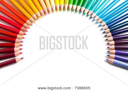 Colored Pencil Circle