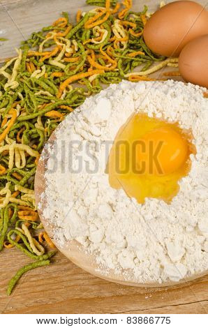 Preparing Spaetzle