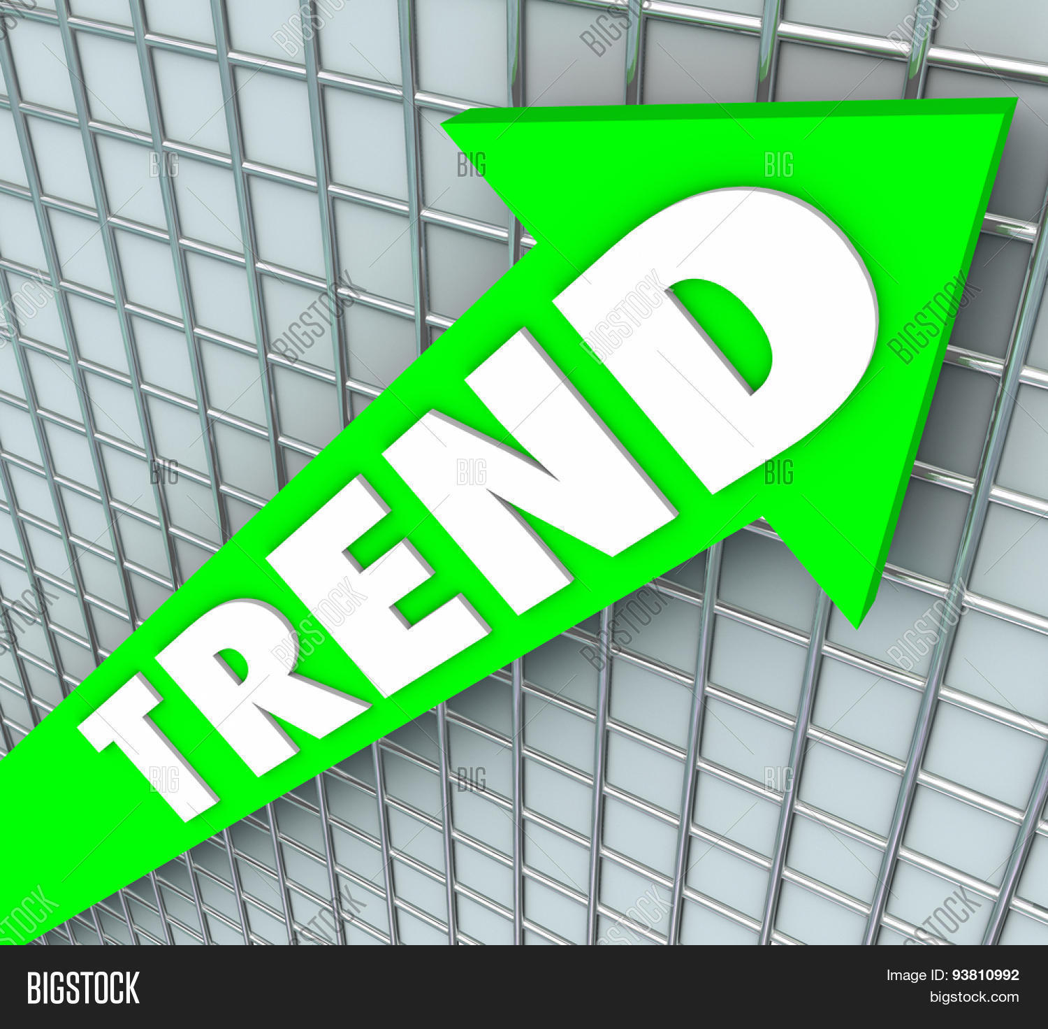 Trend Word On Green Image & Photo (Free Trial) Bigstock