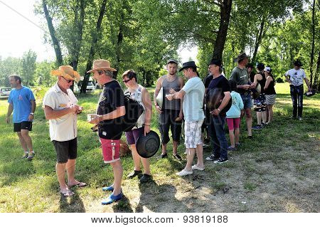 Treasure Hunt Organized In A French Campsite