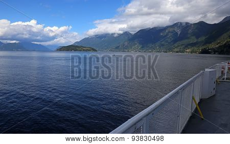 Howe Sound from a Ferry