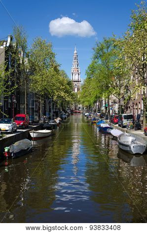 Zuiderkerk (southern Church)  In Amsterdam, The Netherlands
