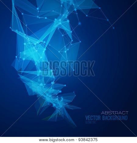 Abstract Geometric Background Design