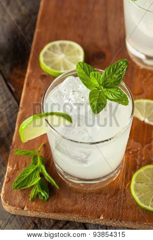 Cold Refreshing Iced Limeade