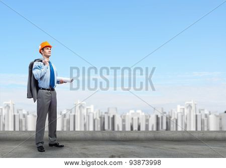 Man engineer