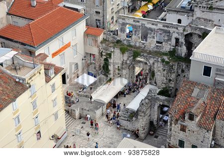 Diocletian Palace. Split, Croatia