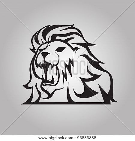 Roaring lion