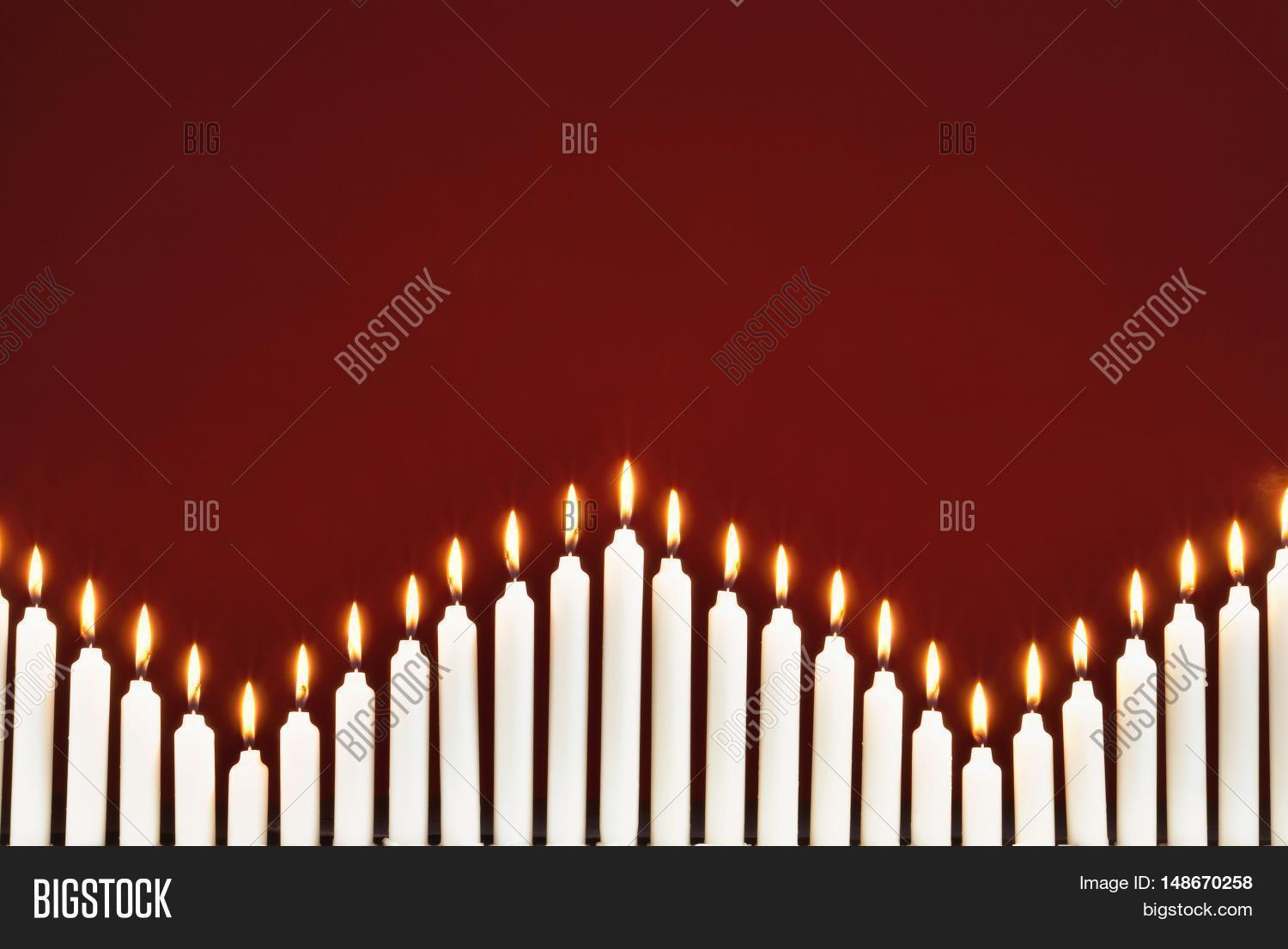 Row Candles Image & Photo (Free Trial) | Bigstock