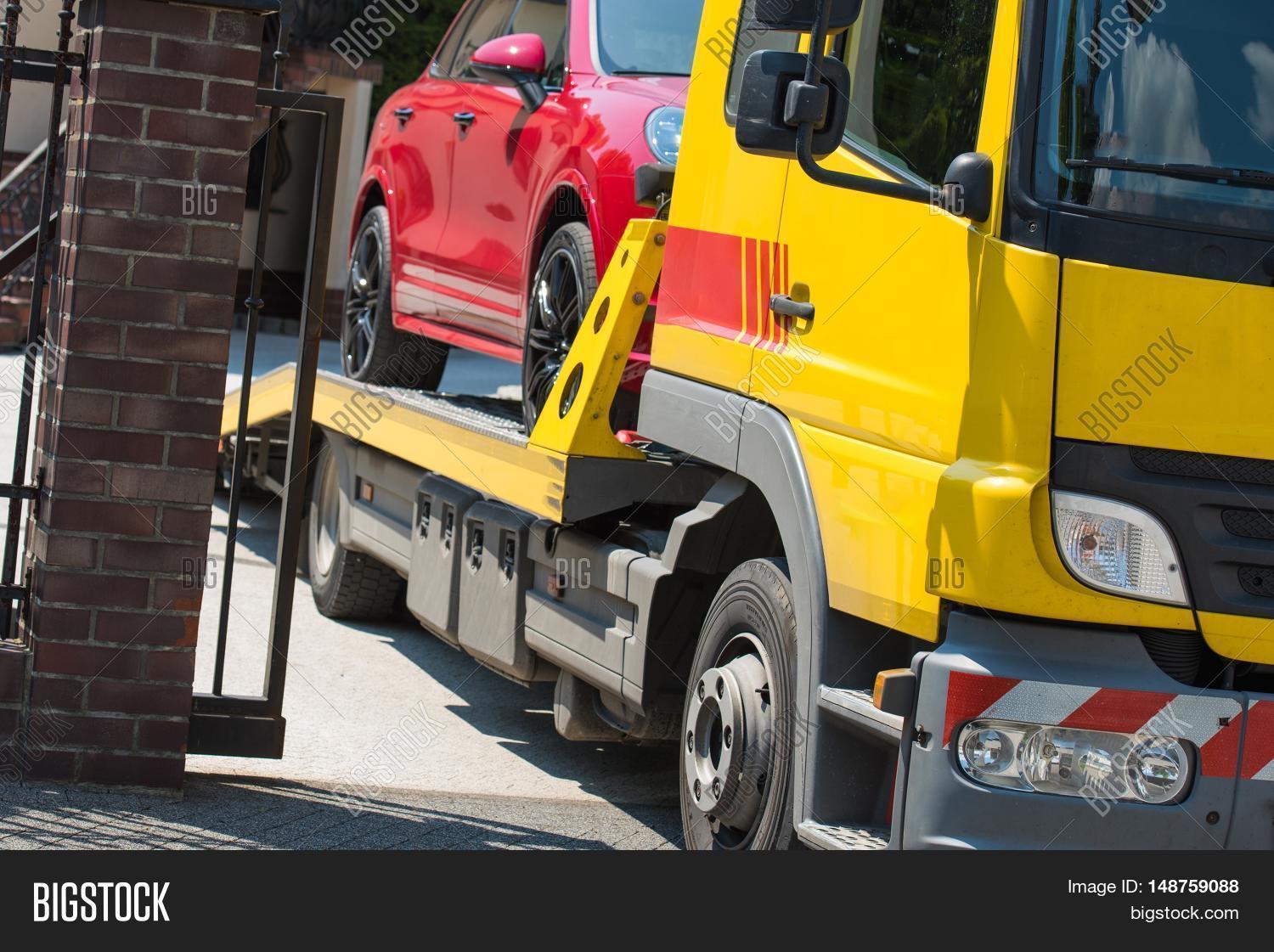 Car Towing Service. Image & Photo (Free Trial) Bigstock