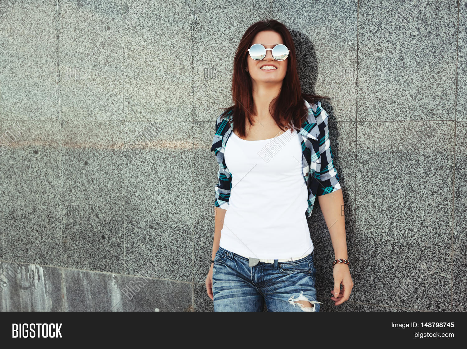 Hipster Girl Wearing Image Photo Free Trial Bigstock hipster girl wearing image photo