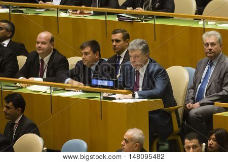 United Nations General Assembly In New York