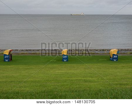 the City of Cuxhaven at the North sea