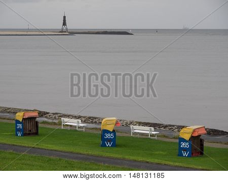 the City of Cuxhaven at the North sea