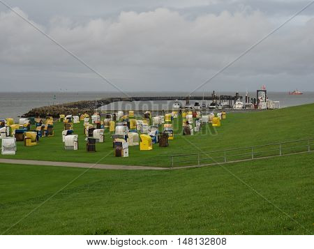 the City of Cuxhaven at the North sea