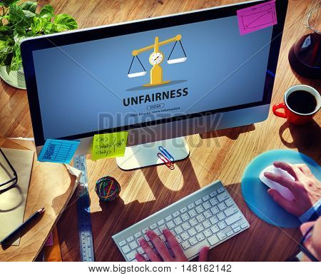 Partiality Prejudice Unfairness Help Victims Bias Concept