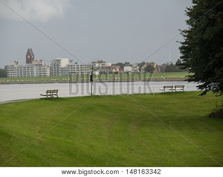 the City of Cuxhaven at the german coast