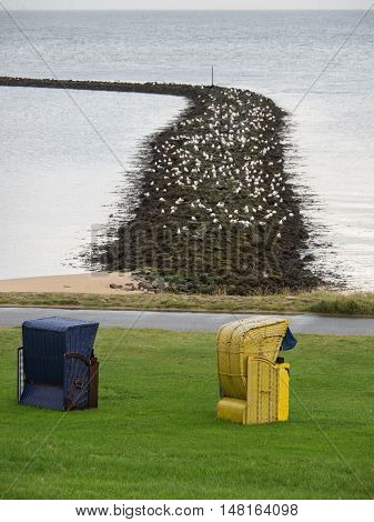 the City of Cuxhaven at the german coast