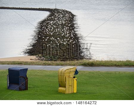 the City of Cuxhaven at the german coast