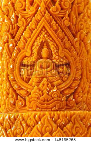 Carving Candle texture detail art background asia