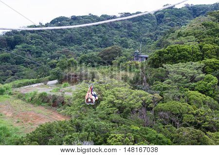 Zip Line Canopy Tours In Costa Rica