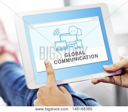 Socal Media Networking Online Connection Communication Concept